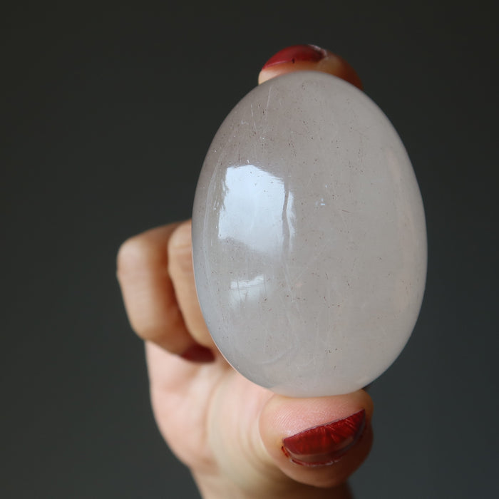 rutilated quartz egg