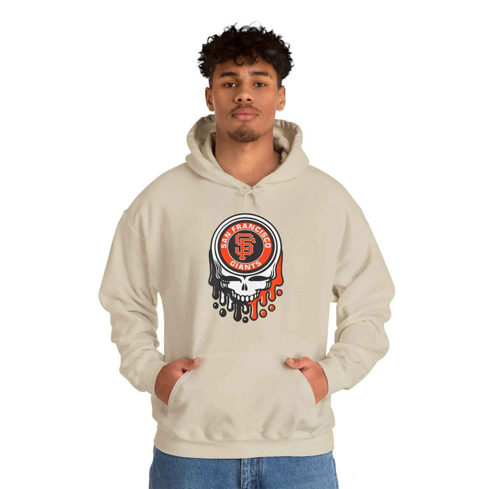 San Francisco Giants Logo Dripping Stealie Hoodie