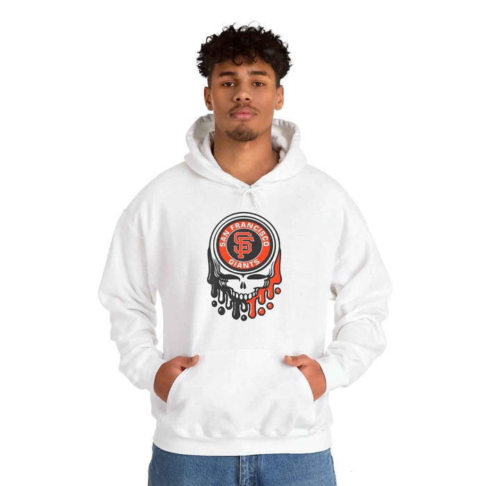 San Francisco Giants Logo Dripping Stealie Hoodie