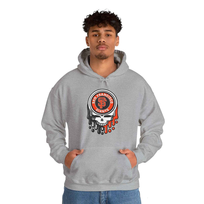 San Francisco Giants Logo Dripping Stealie Hoodie