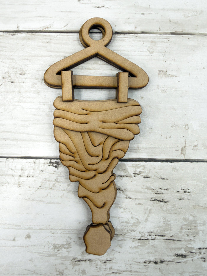 Santa's Hat Ornament DIY Kit