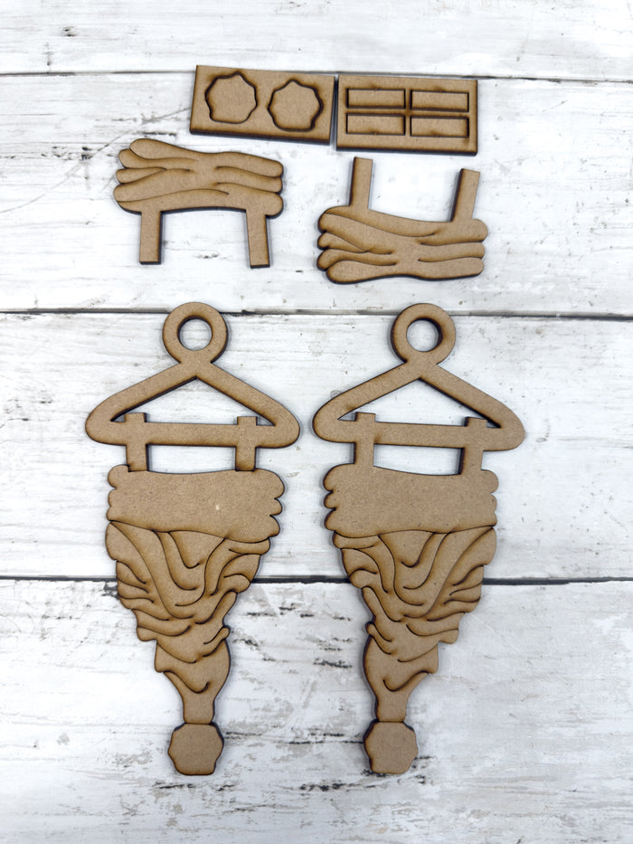 Santa's Hat Ornament DIY Kit