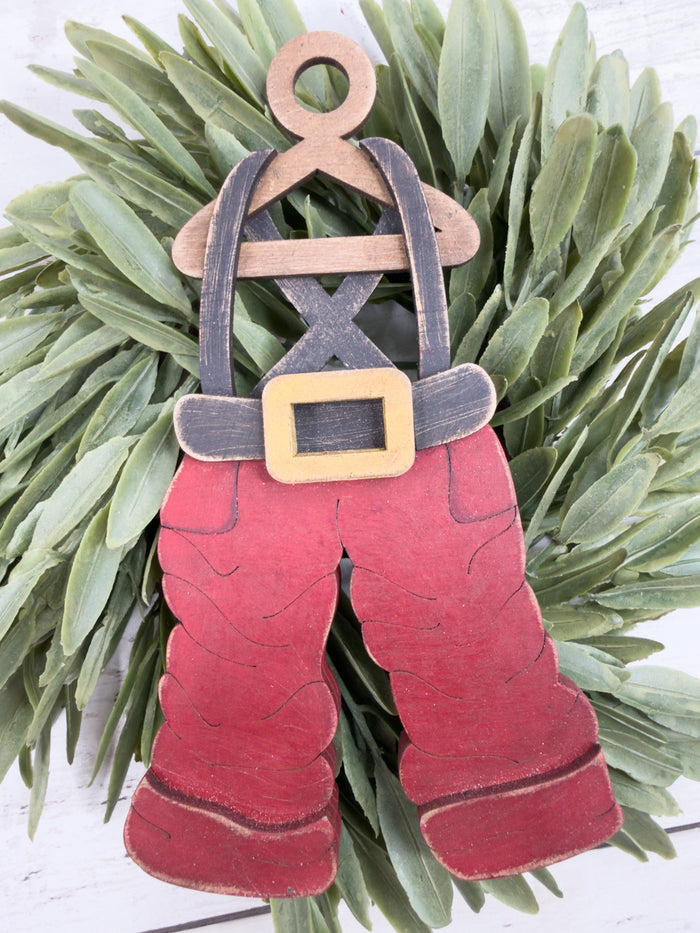 Santa's Overalls Ornament DIY Kit