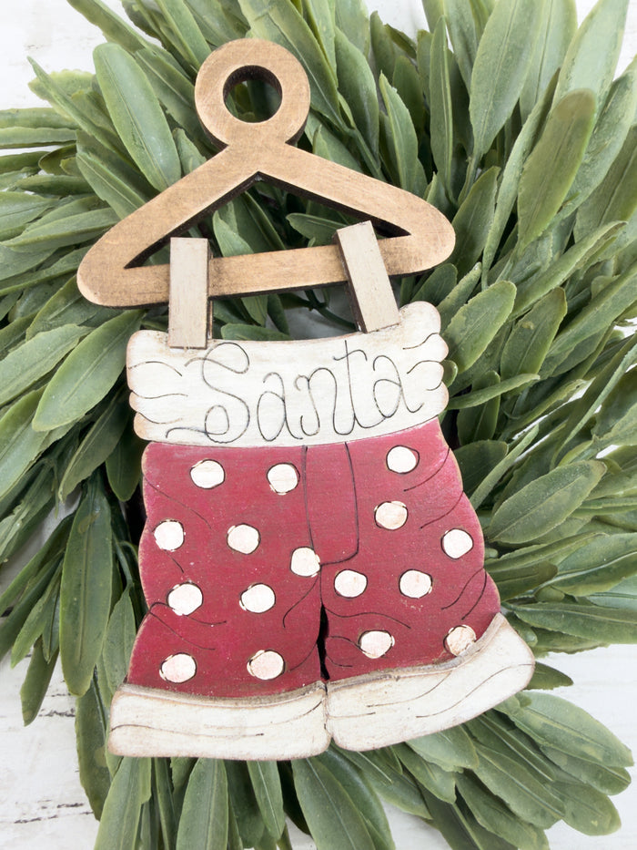 Santa’s Wardrobe Set Ornaments DIY Kit