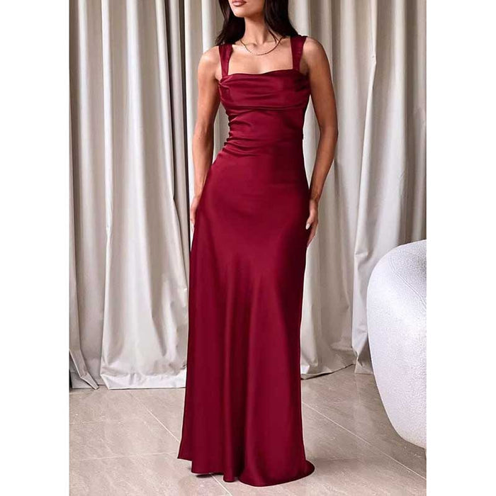 Satin Long Prom Dresses – Spaghetti Strap Styles for Any Theme