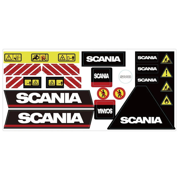 Scania Stickers for Huina 1573/1582