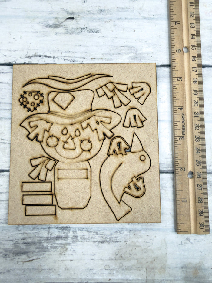 Scarecrow Circle cheeks and Crow Hugger Kit