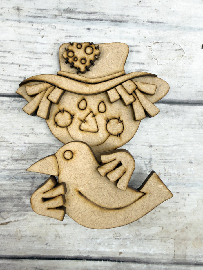 Scarecrow Circle cheeks and Crow Hugger Kit
