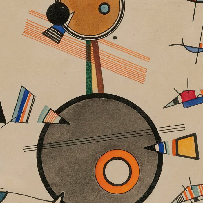 Schweben (Floating) by Wassily Kandinsky, 1924