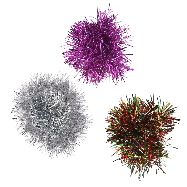 Scrunchie Set - Tinsel Ornament