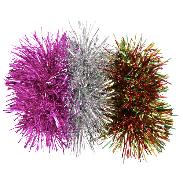 Scrunchie Set - Tinsel Ornament