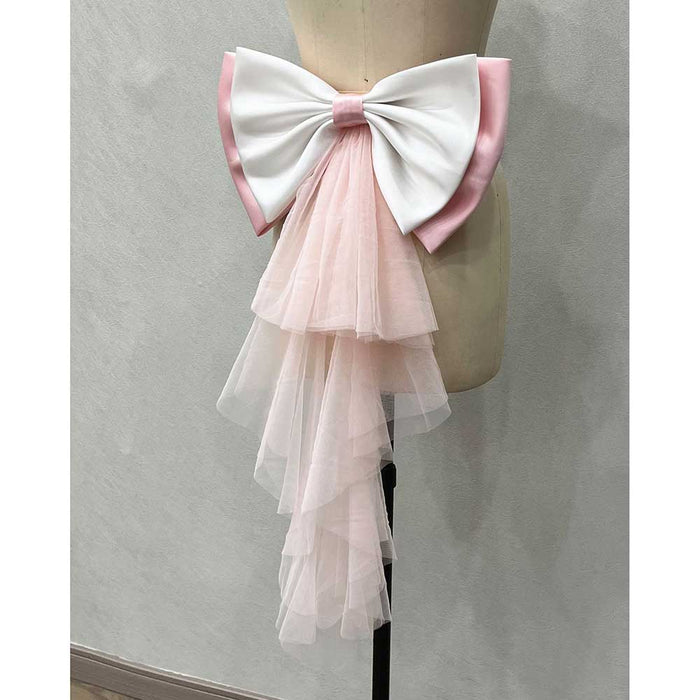 Pink+White / One Size