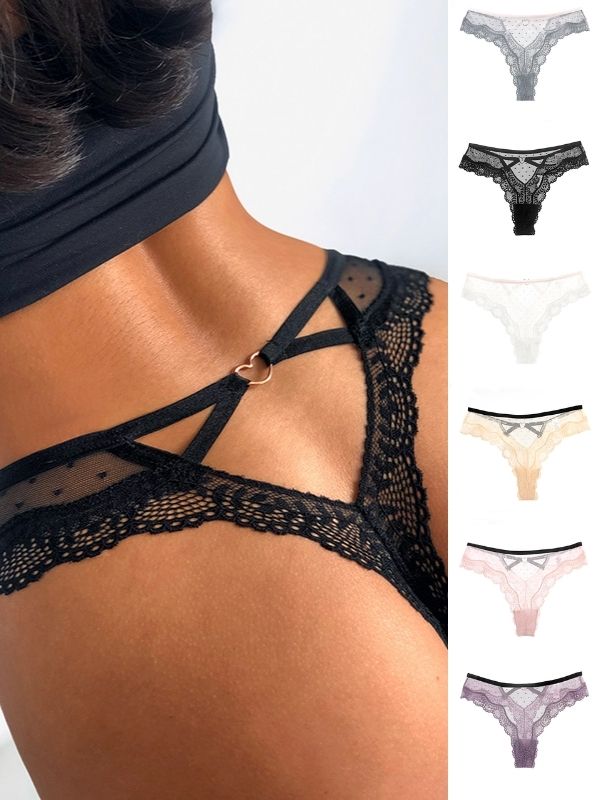 See-through Lace Sports Fitness T-back
