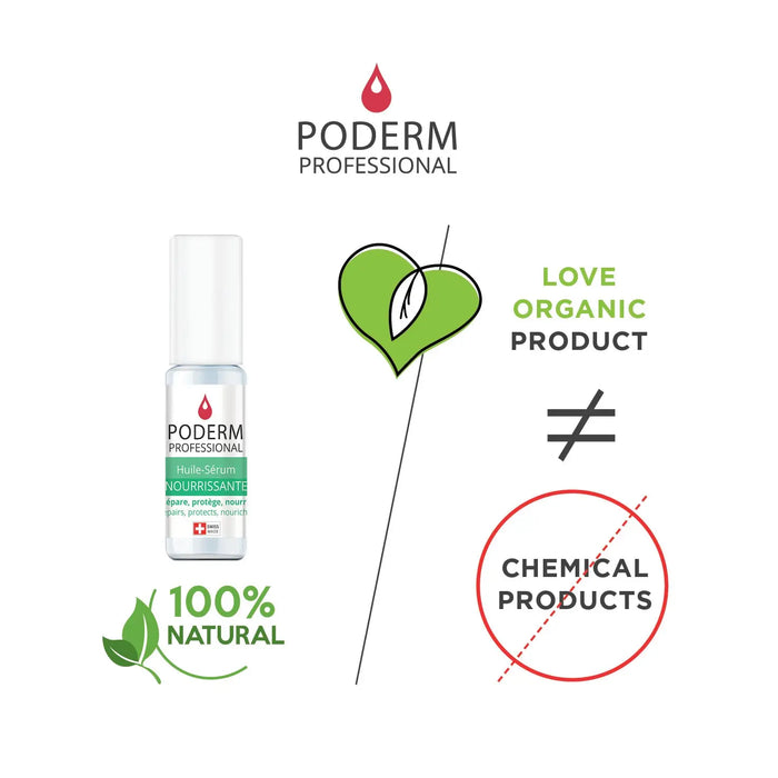 Serum Treatment for Striated, Dry, Brittle Nails - 8ml - Nourishing - Poderm Professional - My Podologie