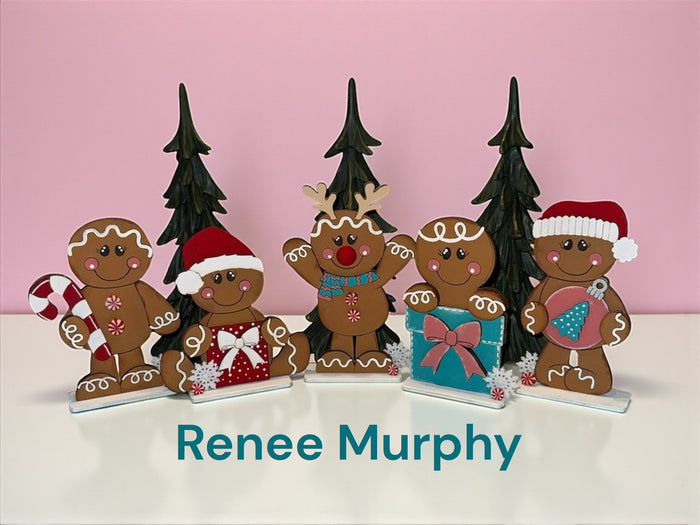 Set Gingerbread Christmas Friends DIY Kit