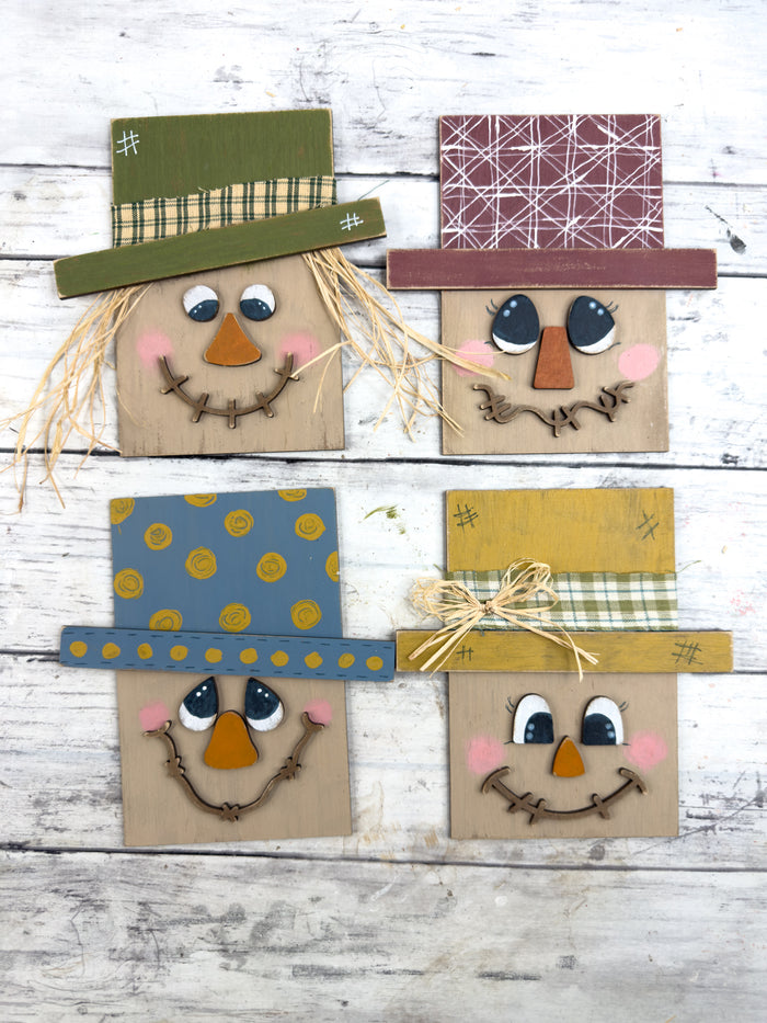 Set of Planks with hat pieces DIY Kit