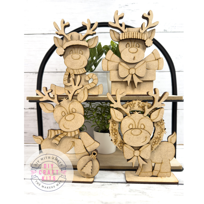 Set Reindeer Christmas Friends DIY Kit