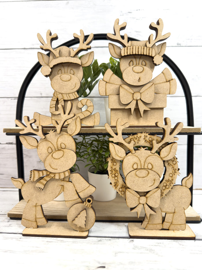 Set Reindeer Christmas Friends DIY Kit