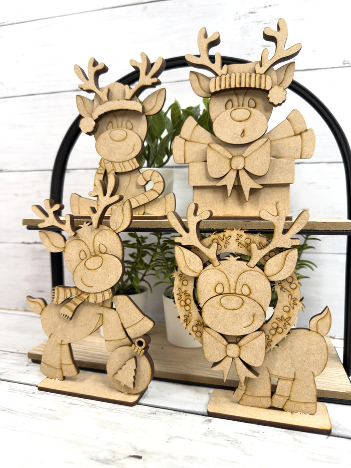 Set Reindeer Christmas Friends DIY Kit