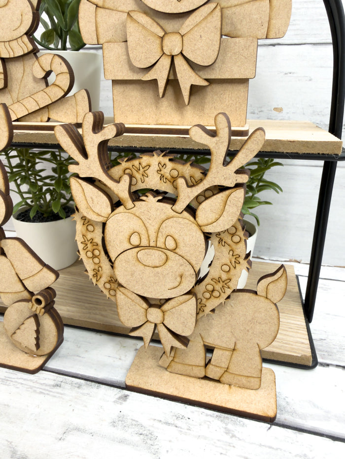Set Reindeer Christmas Friends DIY Kit