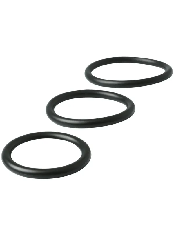 Sex & Mischief Nitrile Cock Ring 3 Pack