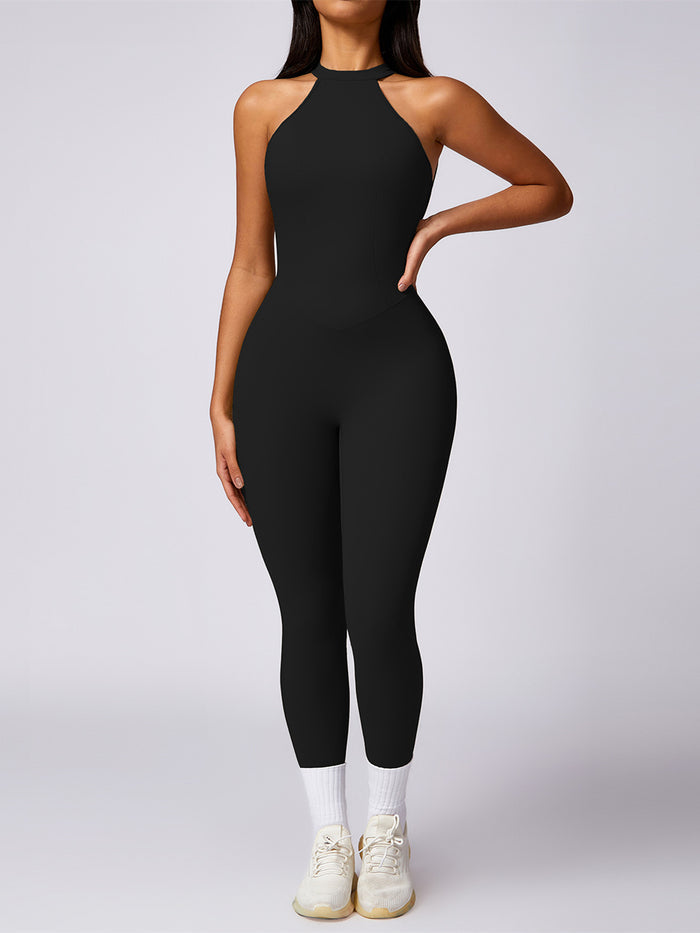 Sexy Backless Scrunch Bum Jumpsuit