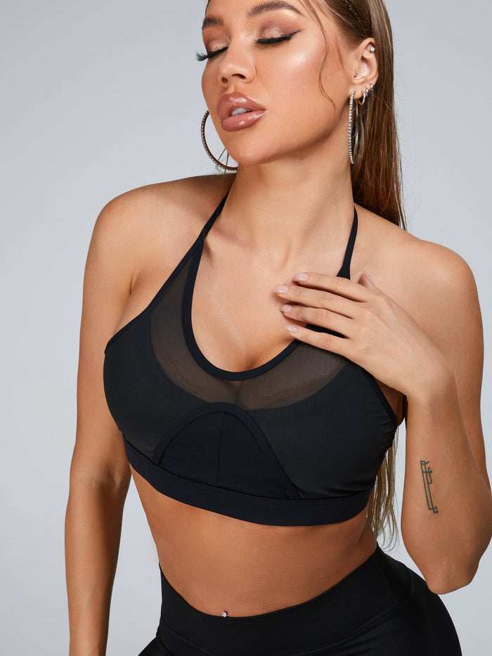 Sexy Mesh Sports Bras