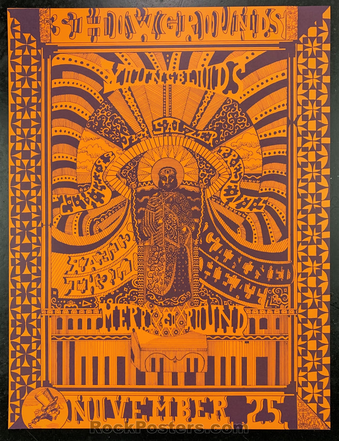 AUCTION - AOR3.47 - Youngbloods Canned Heat 1967 Poster - Earl Warren Showgrounds - Condition - Near Mint Minus-78238-51512