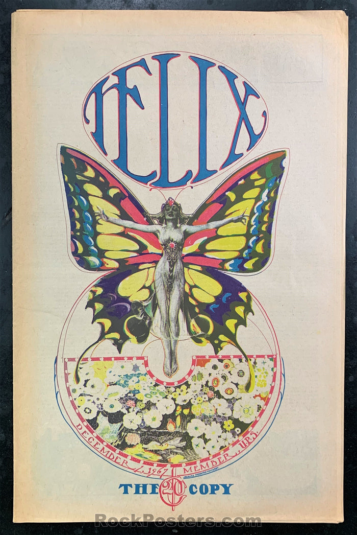 AUCTION - Psychedelic - The Helix Seattle Number 17 - 1967 Underground Newspaper - Near Mint Minus-225236-135969