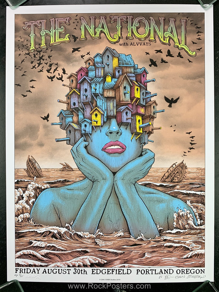 AUCTION - Emek The National -  Portland '19 Silkscreen Artist Proof Edition of 15- Condition - Mint-76424-51580