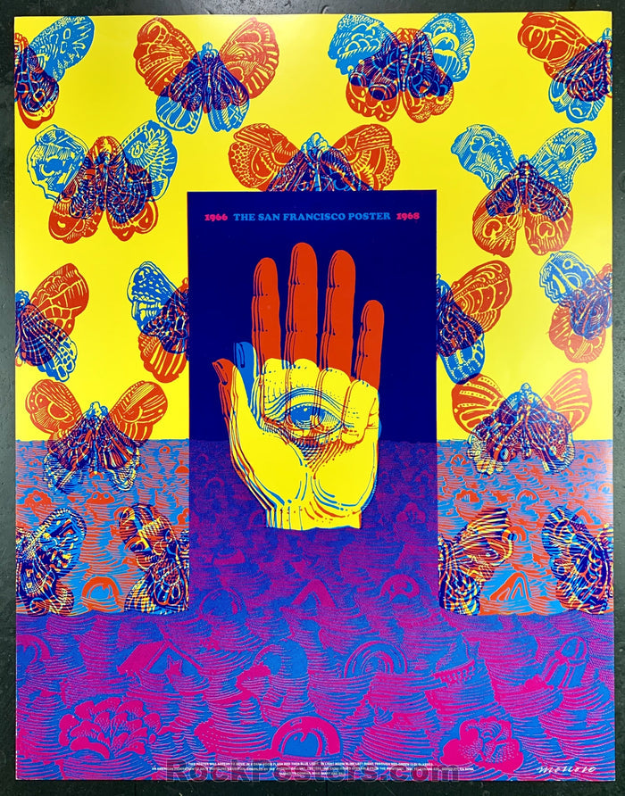 AUCTION - Neon Rose 26 - The San Francisco Poster 1966 Traveling Exhibit - Condition - Excellent-72971-48254