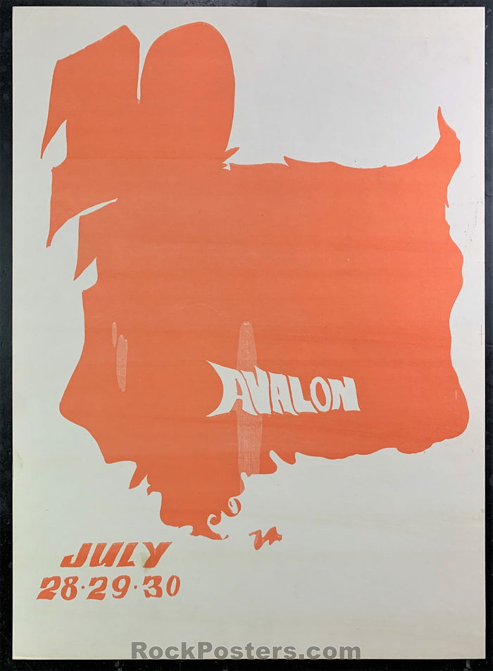 AUCTION - FD-18 - Family Dog 18 Progressive Proof 1966 Poster - Near Mint Minus-226715-136190