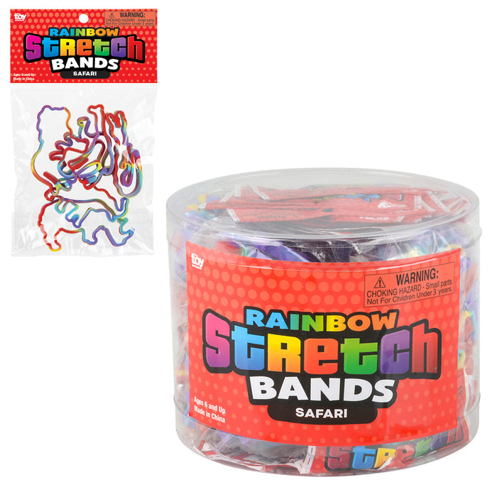 Silicone Stretch Bracelets - Safari