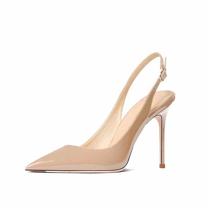 Singback 10cm Stiletto Heels - Pointed Toe Pumps for Women