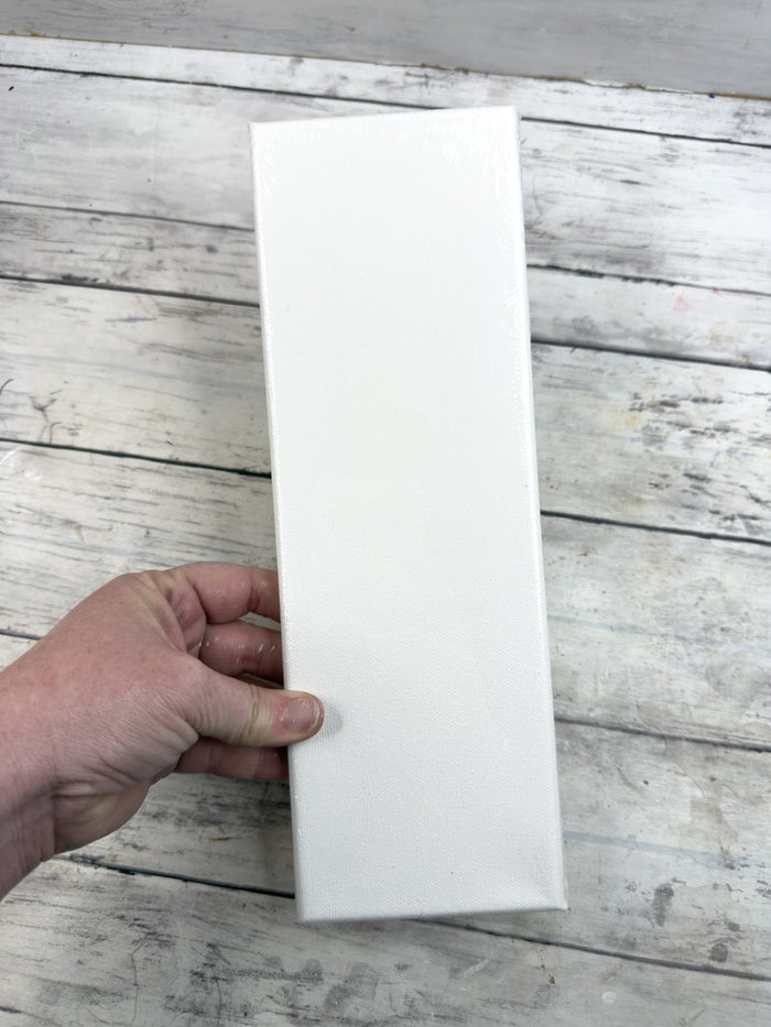 Single 4x12 Stretched Canvas 3/8 inch frame