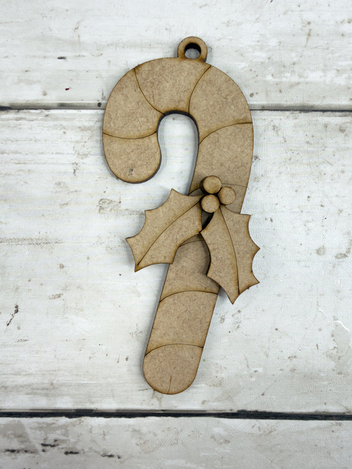 Single Candy Cane Ornament DIY Kit