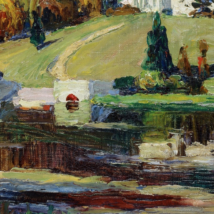 Sketch for Akhtyrka – Fall by Wassily Kandinsky, 1901