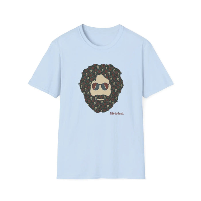 Skull & Roses Jerry Life is Dead T-Shirt