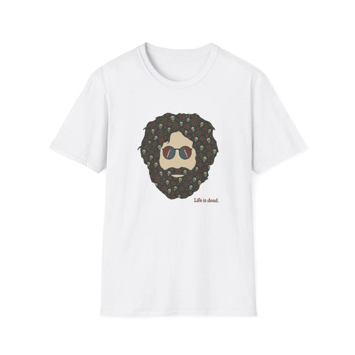 Skull & Roses Jerry Life is Dead T-Shirt