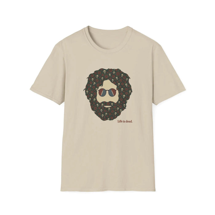 Skull & Roses Jerry Life is Dead T-Shirt