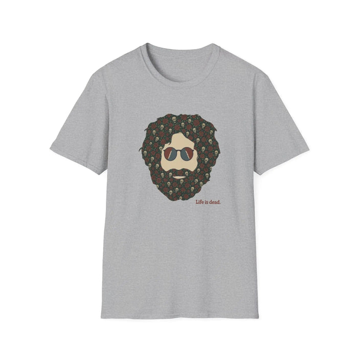 Skull & Roses Jerry Life is Dead T-Shirt