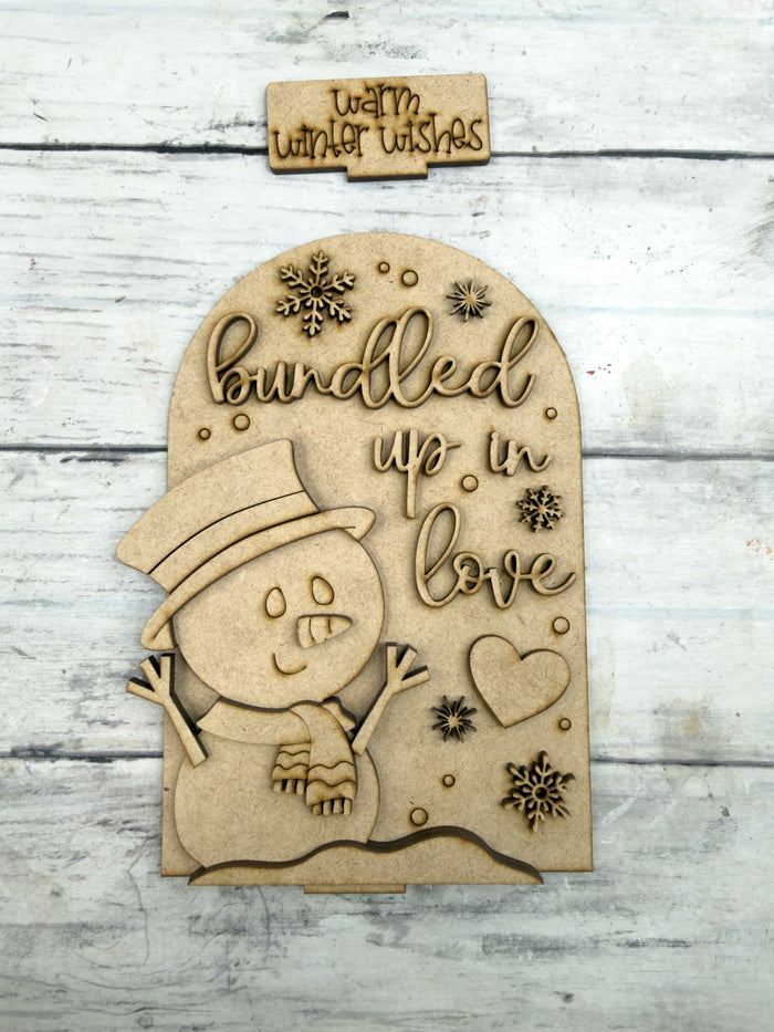 Snowman Standard Arch Insert for Interchangeable Standard Arches Bases