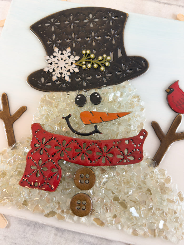 Snowman Wooden Embellishments ONLY