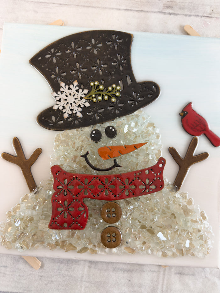 Snowman Wooden Embellishments ONLY