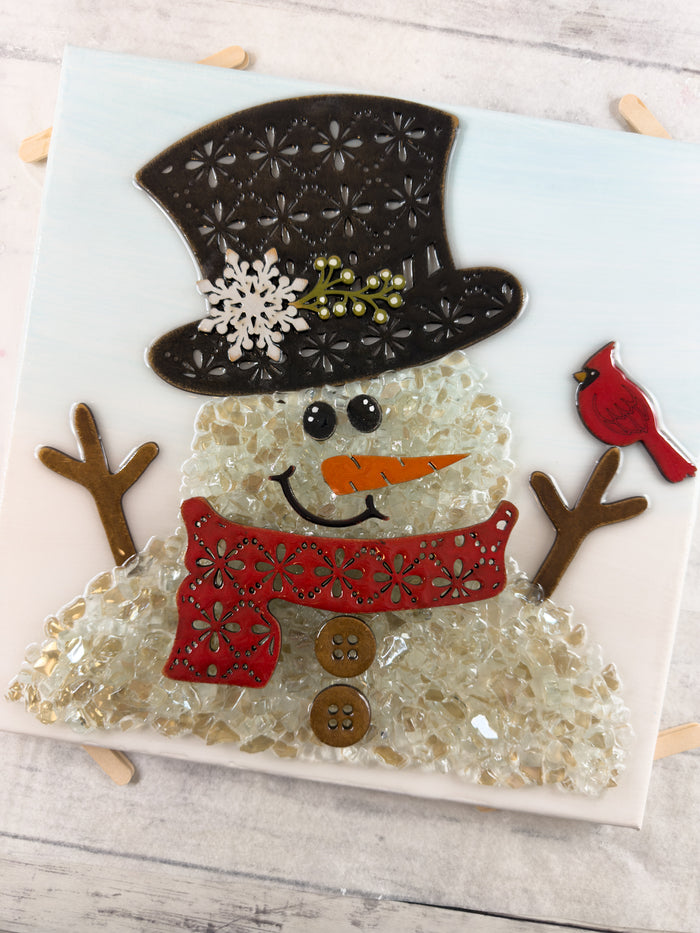 Snowman Wooden Embellishments ONLY
