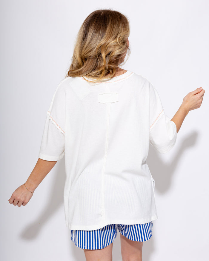 Soft Washed Lobster Tee