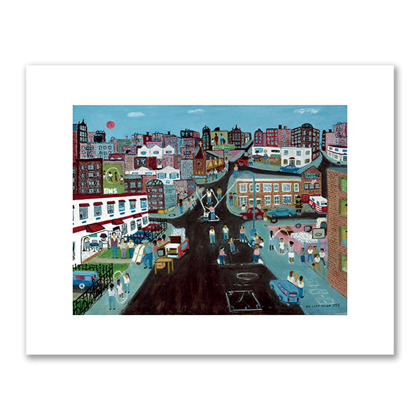 Ralph Fasanella, South Bronx Rebirth, 1995, Private Collection. Â© Estate of Ralph Fasanella. Fine Art Prints in various sizes by Museums.Co