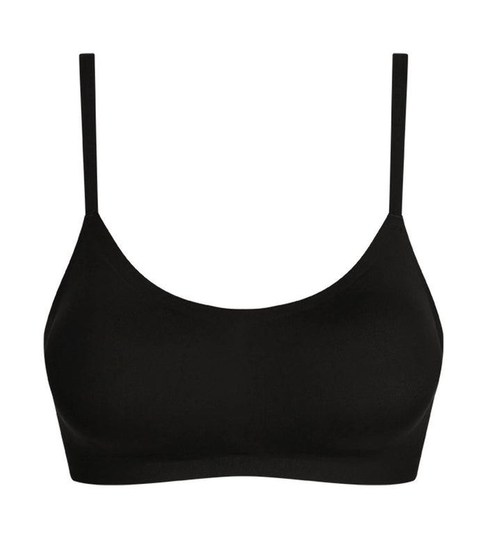 Soutien-gorge brassière en microfibre Noir Dim Invisible
