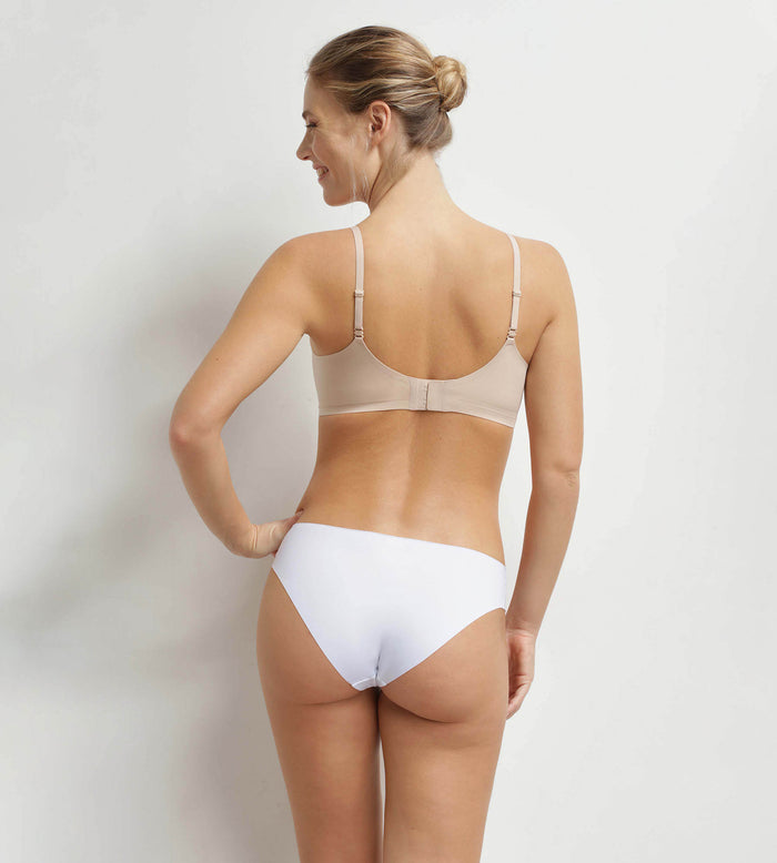 Soutien-gorge brassière en microfibre Nude Dim Invisible