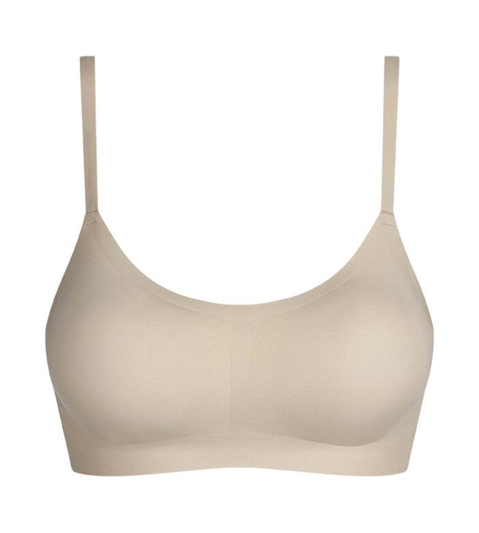 Soutien-gorge brassière en microfibre Nude Dim Invisible